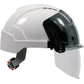 Jsp 280-Evsv-01S Type I, Vented Industrial Safety Helmet With Lightweight Abs Shell, Integrated Ansi Z87.1 Faceshield, 6-Point Polyester Suspension And Wheel Ratchet Adjustment 280-EVSV-01S-12054