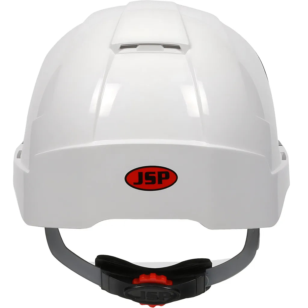 Jsp 280-Evsv-01S Type I, Vented Industrial Safety Helmet With Lightweight Abs Shell, Integrated Ansi Z87.1 Faceshield, 6-Point Polyester Suspension And Wheel Ratchet Adjustment 280-EVSV-01S-12056
