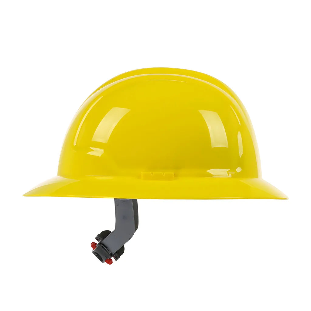 Pip 280-Fbw4200-20 Full Brim Hard Hat With Hdpe Shell, 4-Point Polyester Suspension And Wheel Ratchet Adjustment 280-FBW4200-20-12079