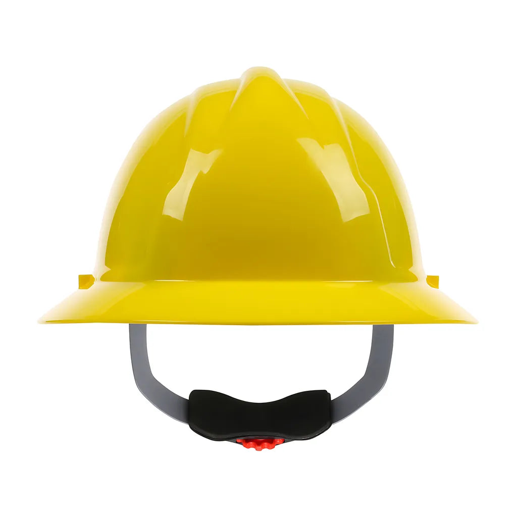 Pip 280-Fbw4200-20 Full Brim Hard Hat With Hdpe Shell, 4-Point Polyester Suspension And Wheel Ratchet Adjustment 280-FBW4200-20-12080