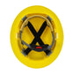 Pip 280-Fbw4200-20 Full Brim Hard Hat With Hdpe Shell, 4-Point Polyester Suspension And Wheel Ratchet Adjustment 280-FBW4200-20-12082