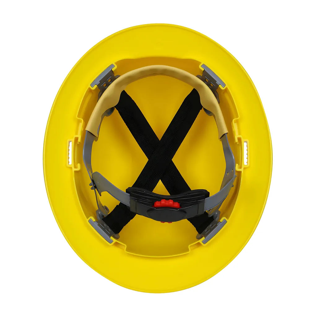 Pip 280-Fbw4200-20 Full Brim Hard Hat With Hdpe Shell, 4-Point Polyester Suspension And Wheel Ratchet Adjustment 280-FBW4200-20-12082