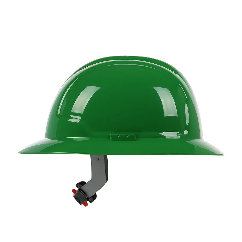 Pip 280-Fbw4200-30 Full Brim Hard Hat With Hdpe Shell, 4-Point Polyester Suspension And Wheel Ratchet Adjustment 280-FBW4200-30-12068
