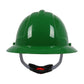 Pip 280-Fbw4200-30 Full Brim Hard Hat With Hdpe Shell, 4-Point Polyester Suspension And Wheel Ratchet Adjustment 280-FBW4200-30-12070