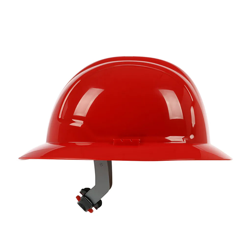 Pip 280-Fbw4200-60 Full Brim Hard Hat With Hdpe Shell, 4-Point Polyester Suspension And Wheel Ratchet Adjustment 280-FBW4200-60-12074