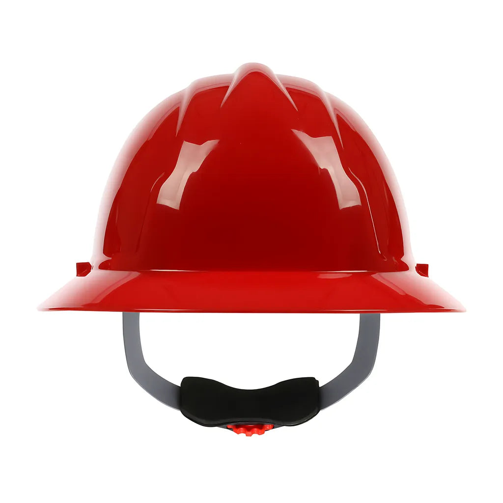Pip 280-Fbw4200-60 Full Brim Hard Hat With Hdpe Shell, 4-Point Polyester Suspension And Wheel Ratchet Adjustment 280-FBW4200-60-12075