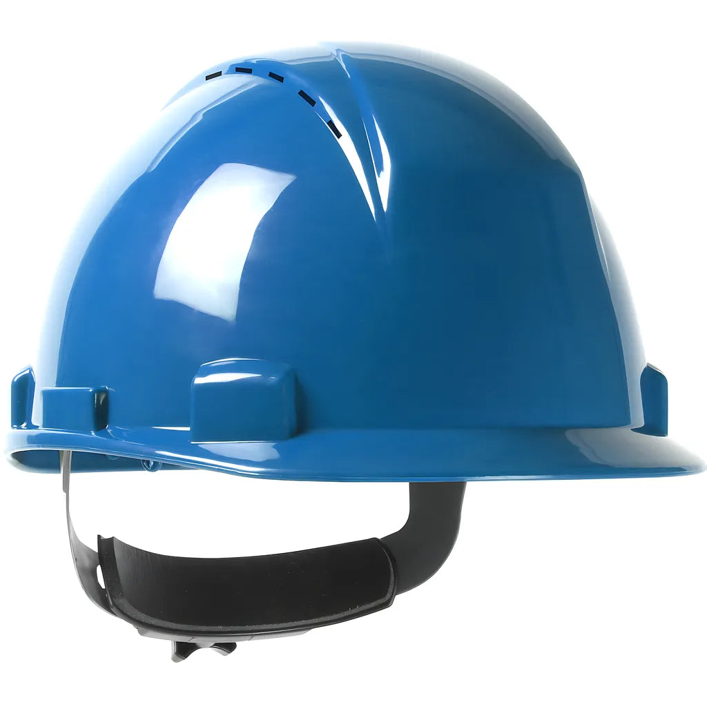 Dynamic 280-Hp1141Rspv-07 Short Brim, Vented, Cap Style Hard Hat With Hdpe Shell, 4-Point Textile Suspension And Wheel Ratchet Adjustment 280-HP1141RSPV-07-12102