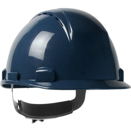 Dynamic 280-Hp1141Rspv-08 Short Brim, Vented, Cap Style Hard Hat With Hdpe Shell, 4-Point Textile Suspension And Wheel Ratchet Adjustment 280-HP1141RSPV-08-12099