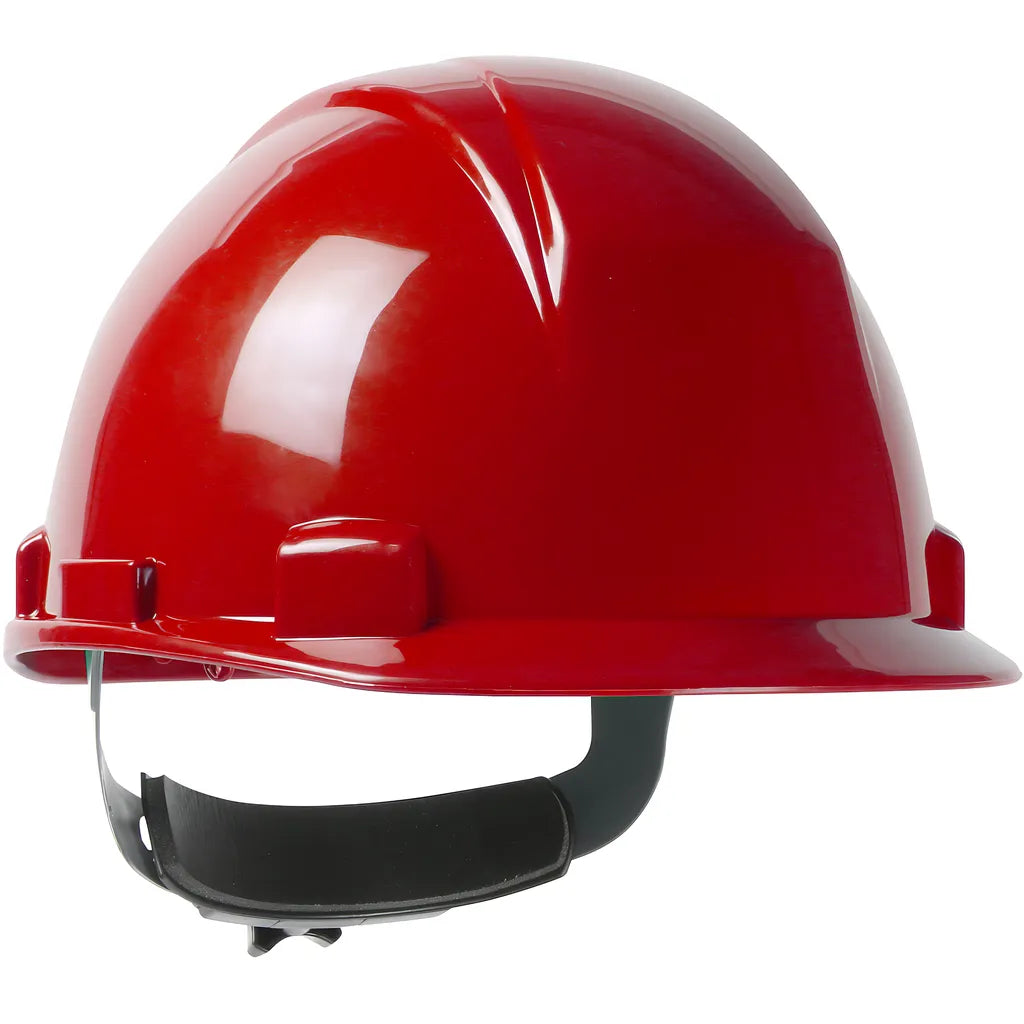 Dynamic 280-Hp1142Rsp-15 Type Ii, Short Brim Cap Style Hard Hat With Hdpe Shell, 4-Point Textile Suspension And Wheel Ratchet Adjustment 280-HP1142RSP-15-12106