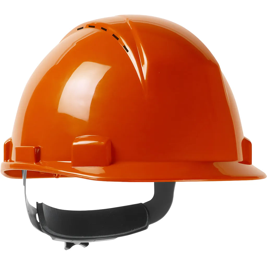 Dynamic 280-Hp1142Rspv-03 Vented, Type Ii, Short Brim Cap Style Hard Hat With Hdpe Shell, 4-Point Textile Suspension And Wheel Ratchet Adjustment 280-HP1142RSPV-03-12115