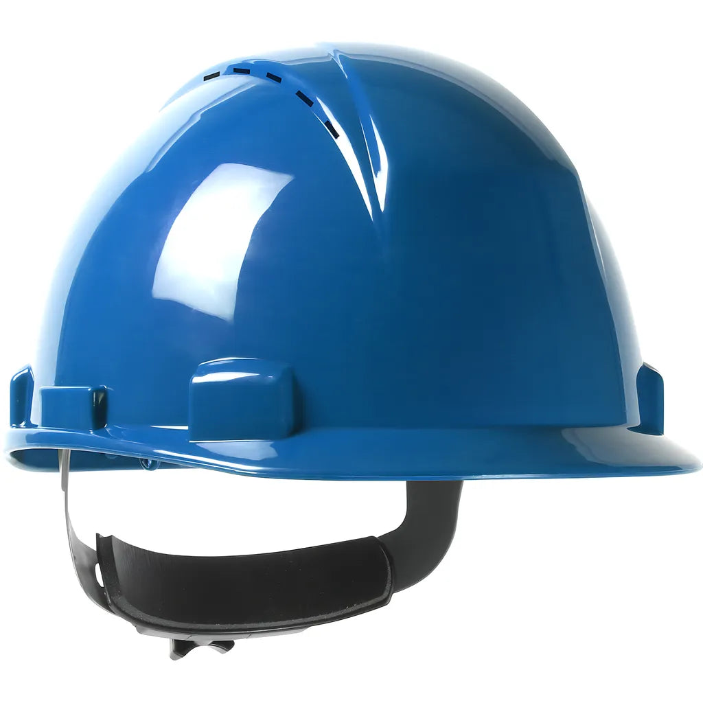 Dynamic 280-Hp1142Rspv-17 Vented, Type Ii, Short Brim Cap Style Hard Hat With Hdpe Shell, 4-Point Textile Suspension And Wheel Ratchet Adjustment 280-HP1142RSPV-17-12118