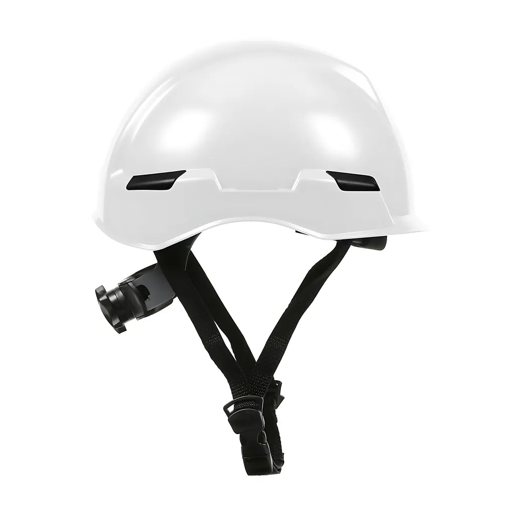 Dynamic 280-Hp141R-01 Industrial Climbing Helmet With Polycarbonate / Abs Shell, Nylon Suspension, Wheel Ratchet Adjustment And 4-Point Chin Strap 280-HP141R-01-12146