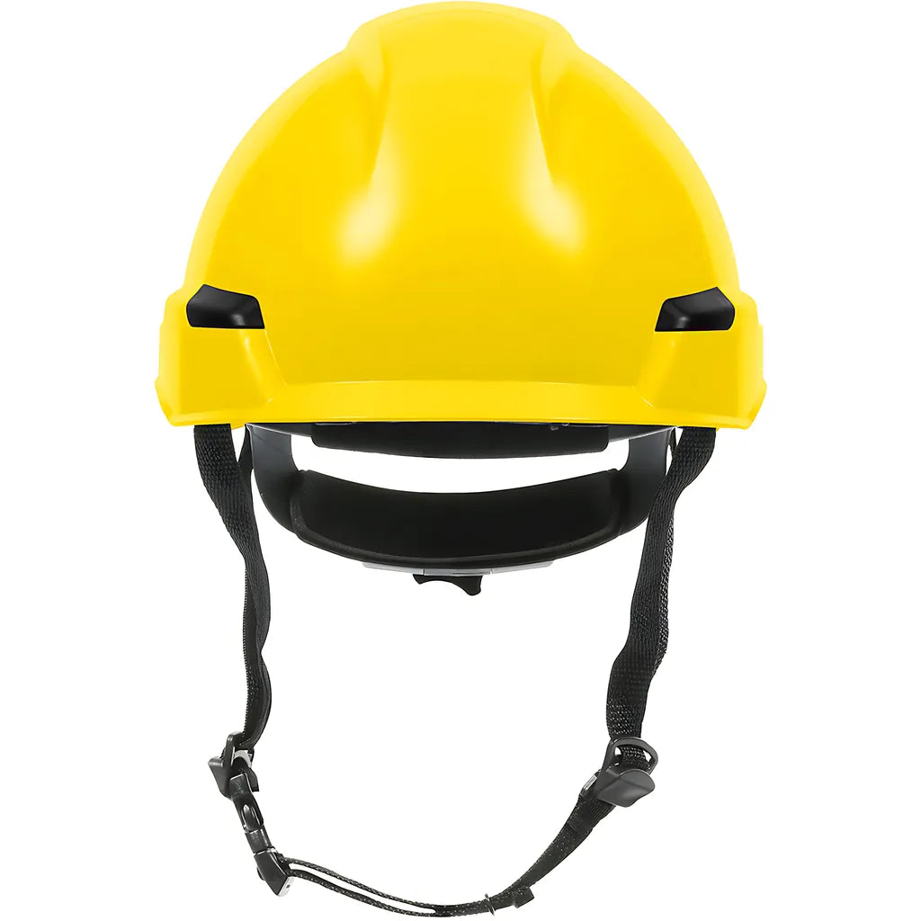 Dynamic 280-Hp141R-02 Industrial Climbing Helmet With Polycarbonate / Abs Shell, Nylon Suspension, Wheel Ratchet Adjustment And 4-Point Chin Strap 280-HP141R-02-12151