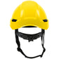 Dynamic 280-Hp141R-02 Industrial Climbing Helmet With Polycarbonate / Abs Shell, Nylon Suspension, Wheel Ratchet Adjustment And 4-Point Chin Strap 280-HP141R-02-12152