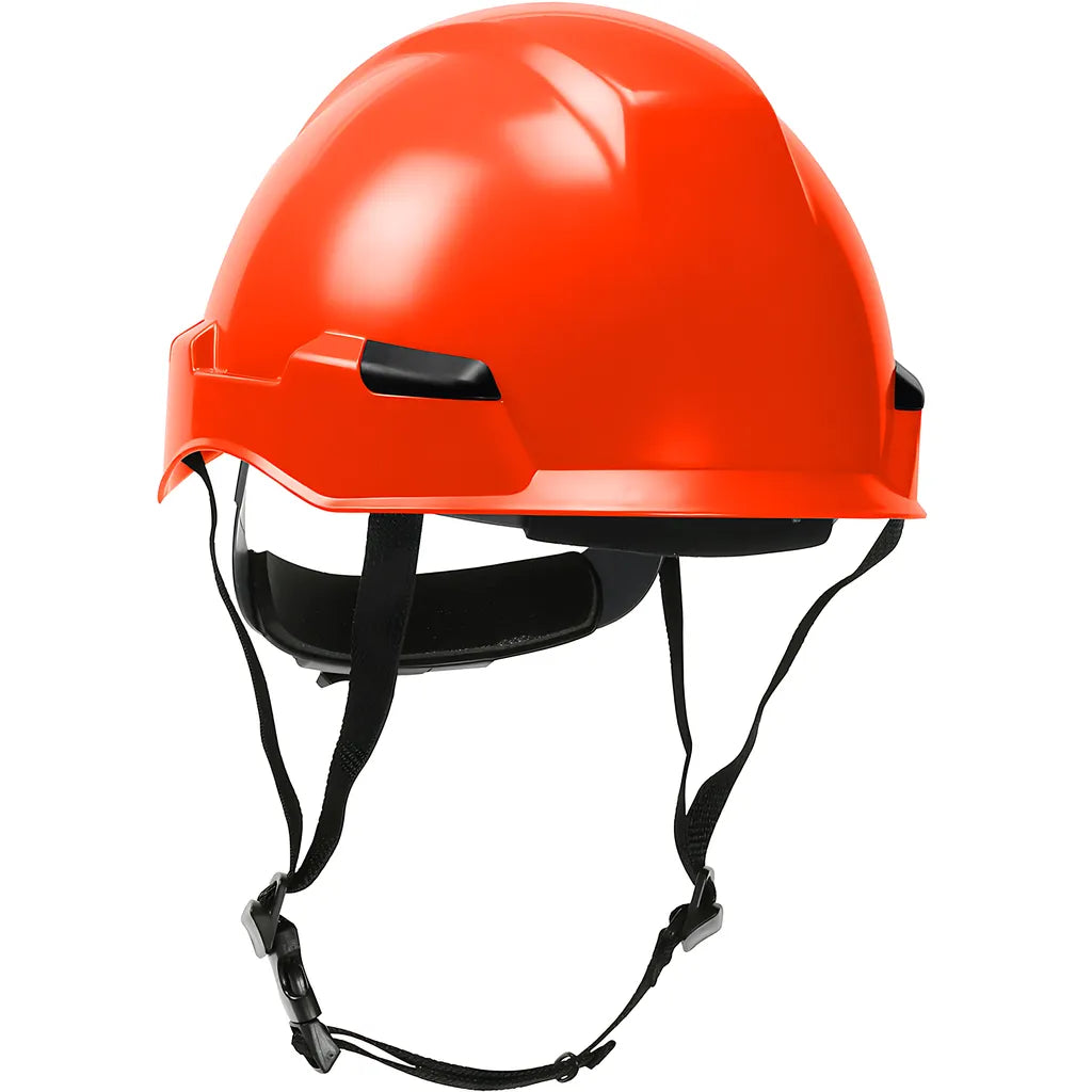 Dynamic 280-Hp141R-03 Industrial Climbing Helmet With Polycarbonate / Abs Shell, Nylon Suspension, Wheel Ratchet Adjustment And 4-Point Chin Strap 280-HP141R-03-12137