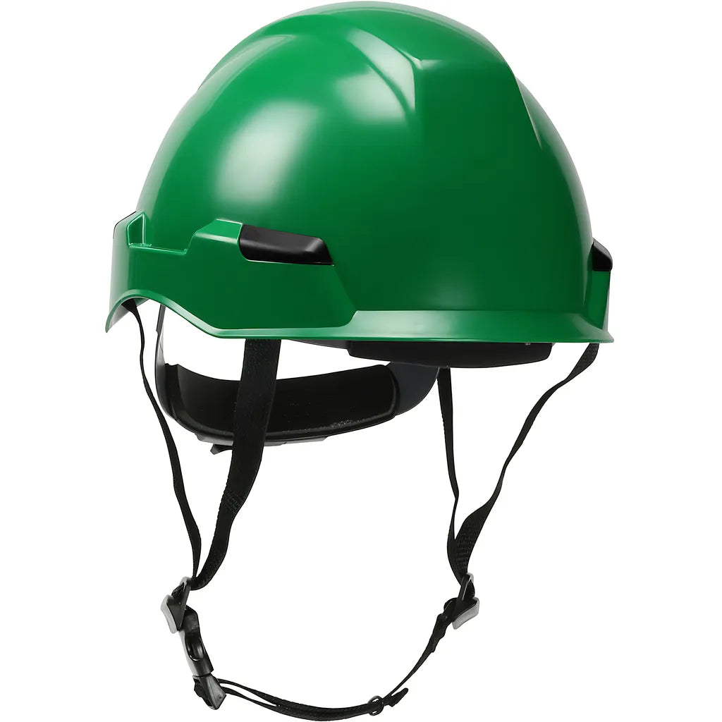 Dynamic 280-Hp141R-04 Industrial Climbing Helmet With Polycarbonate / Abs Shell, Nylon Suspension, Wheel Ratchet Adjustment And 4-Point Chin Strap 280-HP141R-04-12125