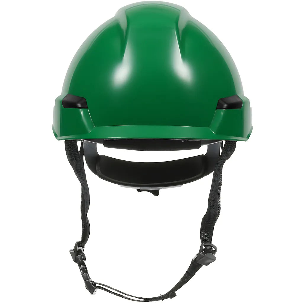 Dynamic 280-Hp141R-04 Industrial Climbing Helmet With Polycarbonate / Abs Shell, Nylon Suspension, Wheel Ratchet Adjustment And 4-Point Chin Strap 280-HP141R-04-12127