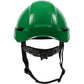 Dynamic 280-Hp141R-04 Industrial Climbing Helmet With Polycarbonate / Abs Shell, Nylon Suspension, Wheel Ratchet Adjustment And 4-Point Chin Strap 280-HP141R-04-12128