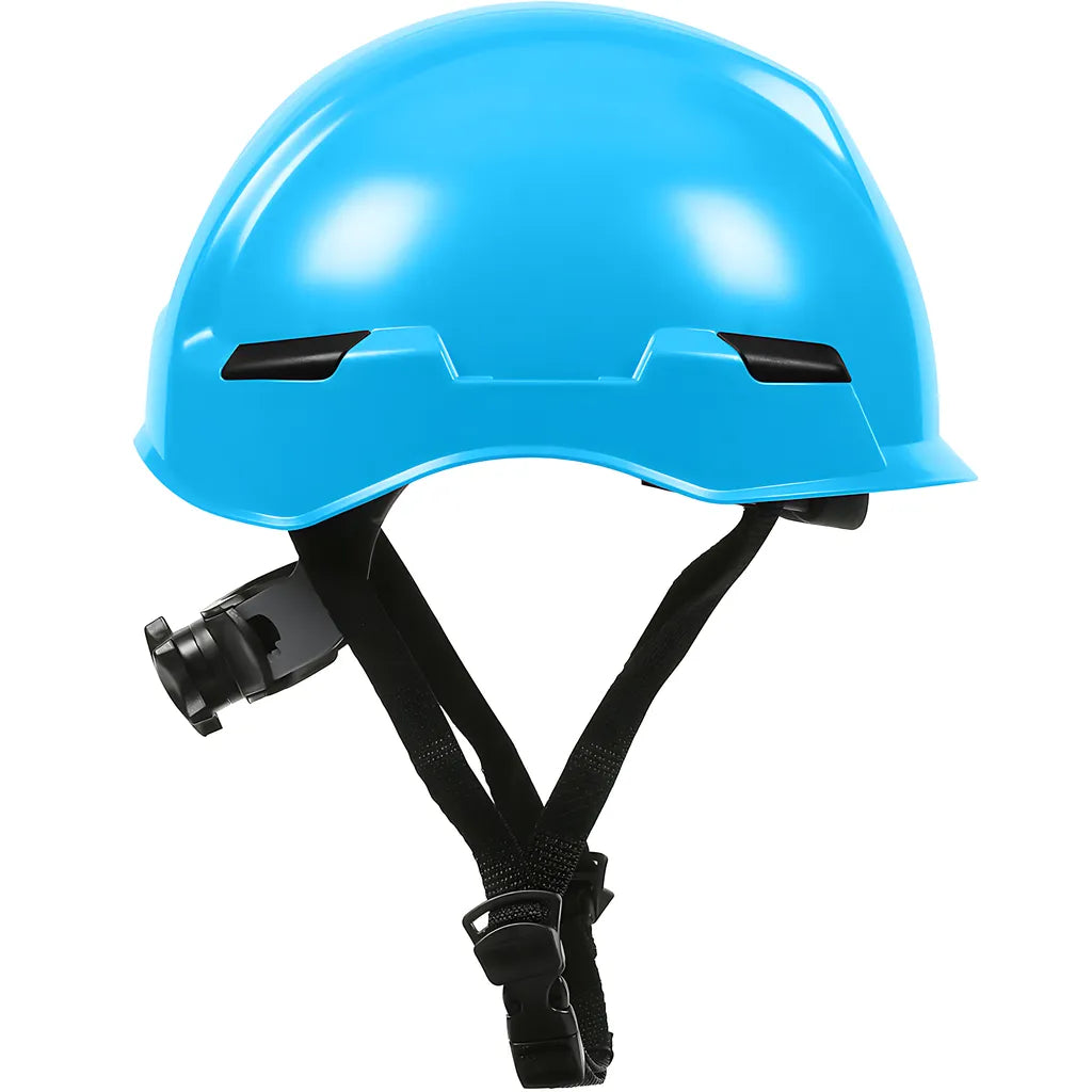 Dynamic 280-Hp141R-06 Industrial Climbing Helmet With Polycarbonate / Abs Shell, Nylon Suspension, Wheel Ratchet Adjustment And 4-Point Chin Strap 280-HP141R-06-12134