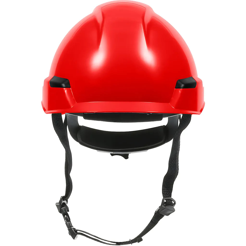 Dynamic 280-Hp141R-15 Industrial Climbing Helmet With Polycarbonate / Abs Shell, Nylon Suspension, Wheel Ratchet Adjustment And 4-Point Chin Strap 280-HP141R-15-12143