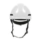 Dynamic 280-Hp142R-01 Industrial Climbing Helmet With Polycarbonate / Abs Shell, Hi-Density Foam Impact Liner, Nylon Suspension, Wheel Ratchet Adjustment And 4-Point Chin Strap 280-HP142R-01-12186