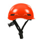 Dynamic 280-Hp142R-03 Industrial Climbing Helmet With Polycarbonate / Abs Shell, Hi-Density Foam Impact Liner, Nylon Suspension, Wheel Ratchet Adjustment And 4-Point Chin Strap 280-HP142R-03-12175