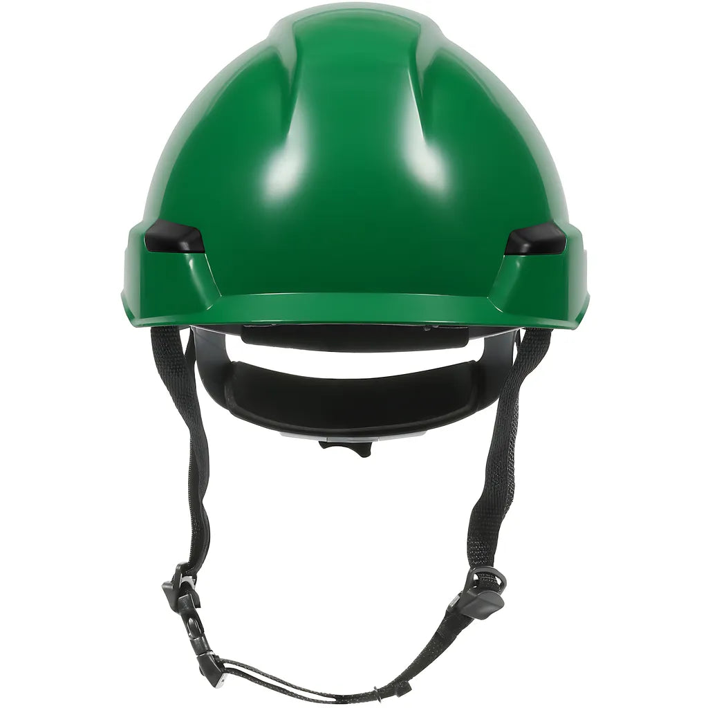 Dynamic 280-Hp142R-04 Industrial Climbing Helmet With Polycarbonate / Abs Shell, Hi-Density Foam Impact Liner, Nylon Suspension, Wheel Ratchet Adjustment And 4-Point Chin Strap 280-HP142R-04-12166