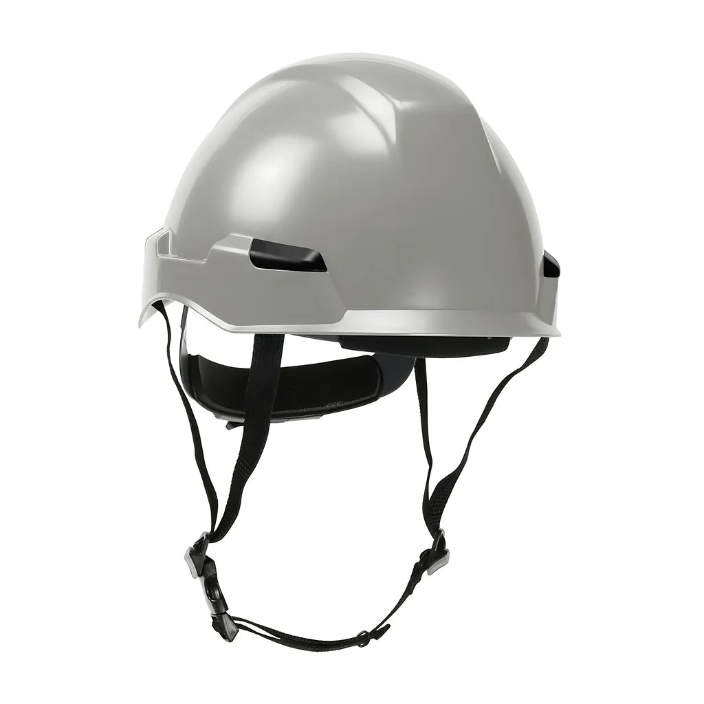 Dynamic 280-Hp142R-09 Industrial Climbing Helmet With Polycarbonate / Abs Shell, Hi-Density Foam Impact Liner, Nylon Suspension, Wheel Ratchet Adjustment And 4-Point Chin Strap 280-HP142R-09-12159