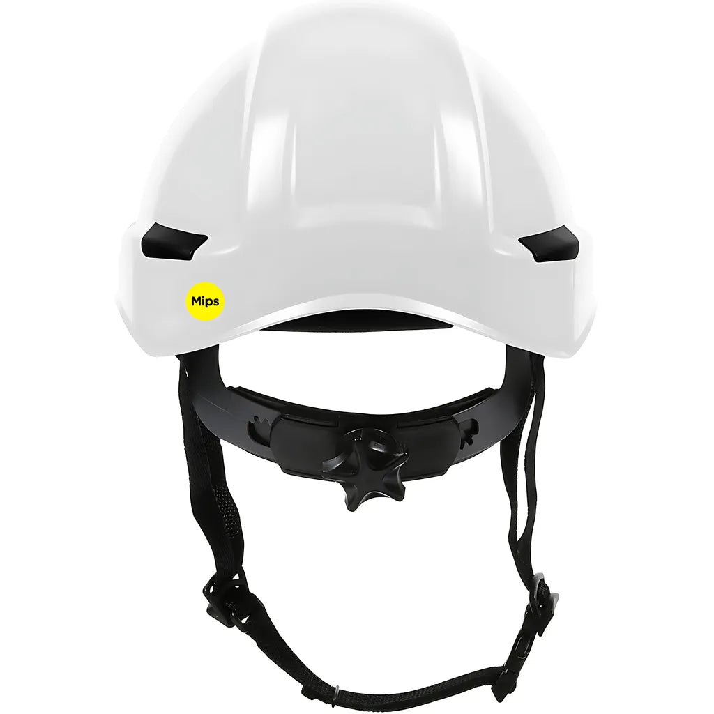 Dynamic 280-Hp142Rm-01 Industrial Climbing Helmet With Mips Technology, Polycarbonate/Abs Shell, Hi-Density Foam Impact Liner, Nylon Suspension, Wheel Ratchet Adjustment And 4-Point Chin Strap 280-HP142RM-01-12202