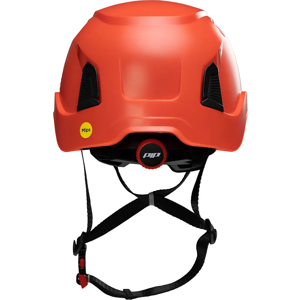 Pip 280-Hp1491Rm-15 Industrial Climbing Helmet With Mips Technology, Abs Shell, Eps Foam Impact Liner, Hdpe Suspension, Wheel Ratchet Adjustment And 4-Point Chin Strap 280-HP1491RM-15-12265