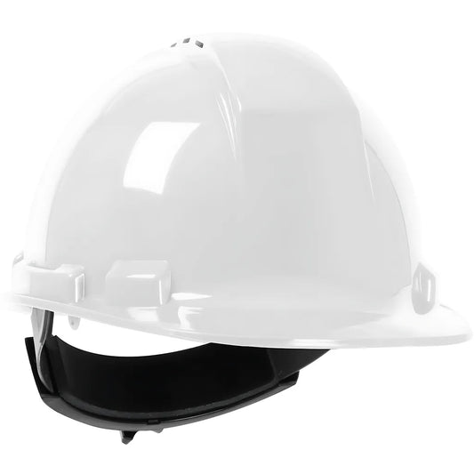 Dynamic 280-Hp241Rv-01 Vented, Cap Style Hard Hat With Hdpe Shell, 4-Point Textile Suspension And Wheel Ratchet Adjustment 280-HP241RV-01-12371