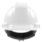 Dynamic 280-Hp241Rv-01 Vented, Cap Style Hard Hat With Hdpe Shell, 4-Point Textile Suspension And Wheel Ratchet Adjustment 280-HP241RV-01-12372
