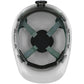 Dynamic 280-Hp241Rv-01 Vented, Cap Style Hard Hat With Hdpe Shell, 4-Point Textile Suspension And Wheel Ratchet Adjustment 280-HP241RV-01-12375