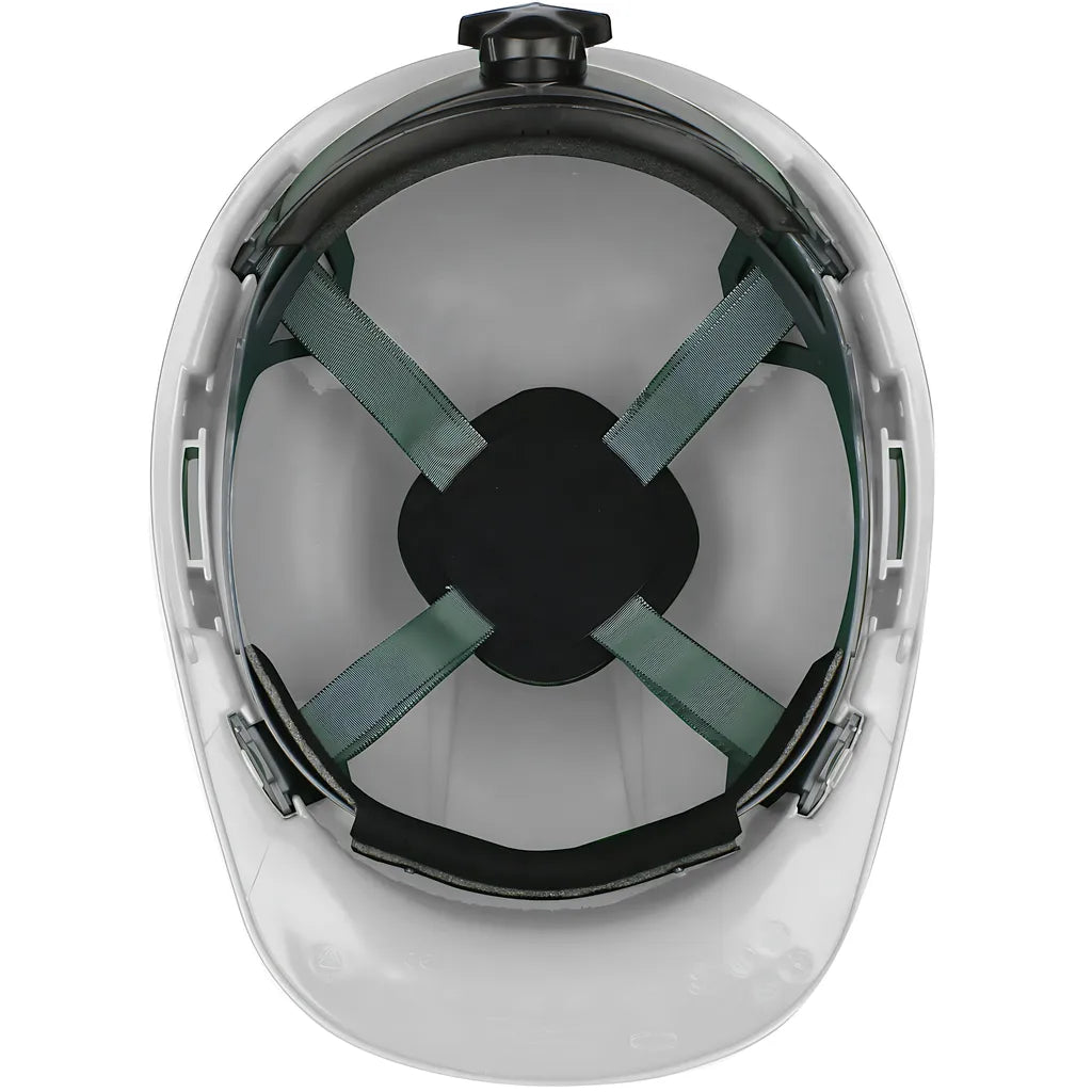 Dynamic 280-Hp241Rv-01 Vented, Cap Style Hard Hat With Hdpe Shell, 4-Point Textile Suspension And Wheel Ratchet Adjustment 280-HP241RV-01-12375