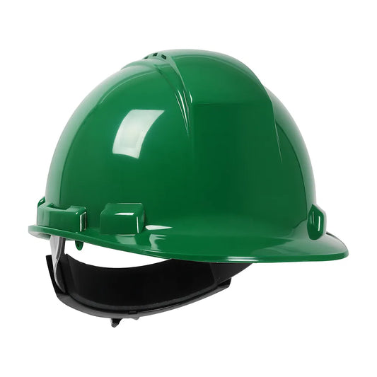 Dynamic 280-Hp241Rv-04 Vented, Cap Style Hard Hat With Hdpe Shell, 4-Point Textile Suspension And Wheel Ratchet Adjustment 280-HP241RV-04-12359