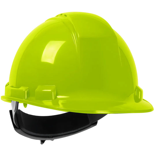 Dynamic 280-Hp241Rv-44 Vented, Cap Style Hard Hat With Hdpe Shell, 4-Point Textile Suspension And Wheel Ratchet Adjustment 280-HP241RV-44-12362