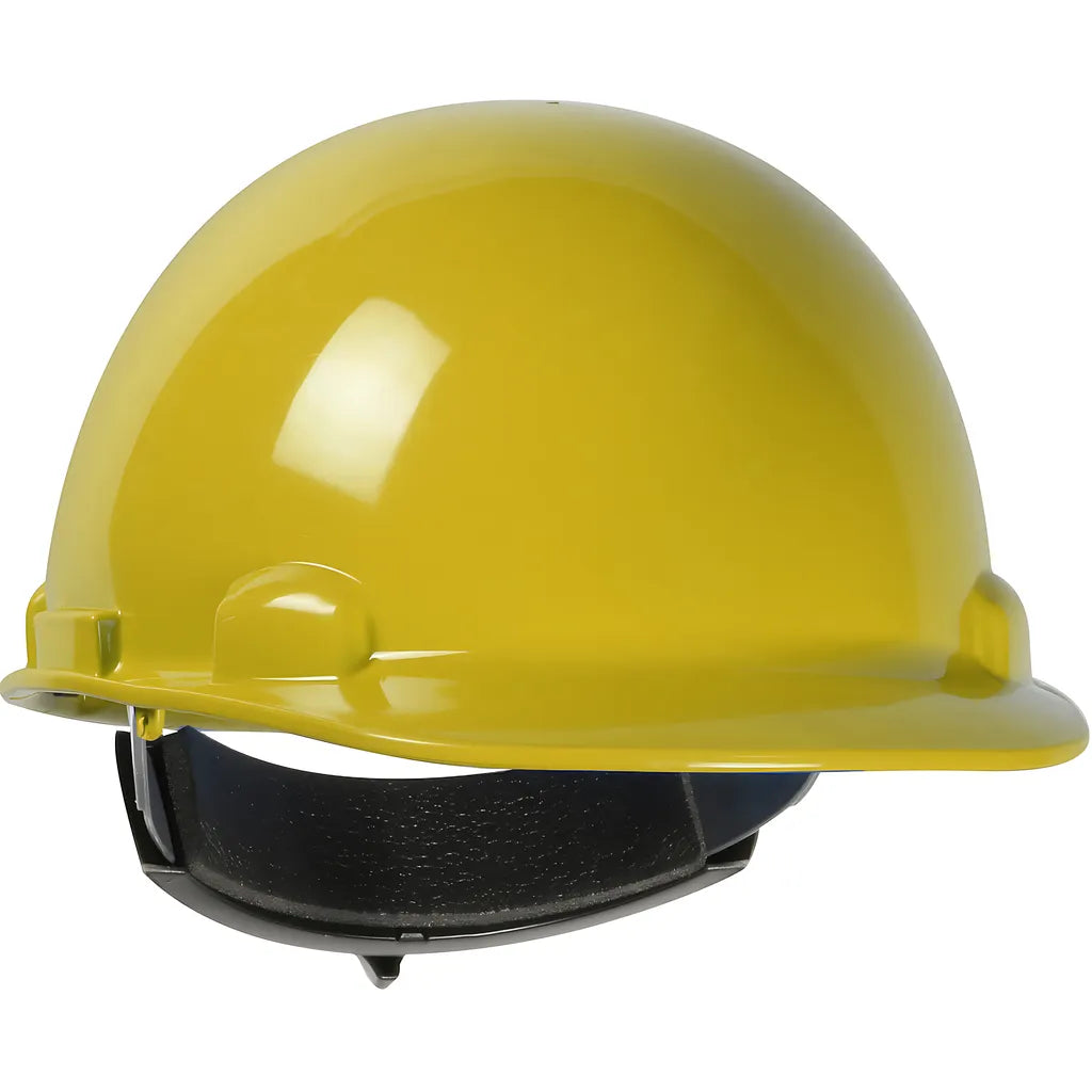 Dynamic 280-Hp341R-02 Cap Style Smooth Dome Hard Hat With Hdpe Shell, 4-Point Textile Suspension And Wheel-Ratchet Adjustment 280-HP341R-02-12393