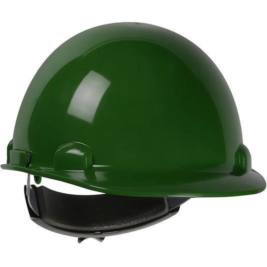 Dynamic 280-Hp341R-04 Cap Style Smooth Dome Hard Hat With Hdpe Shell, 4-Point Textile Suspension And Wheel-Ratchet Adjustment 280-HP341R-04-12379