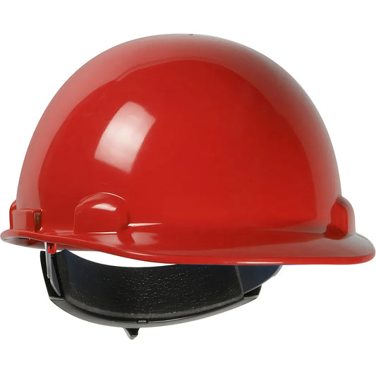 Dynamic 280-Hp341R-15 Cap Style Smooth Dome Hard Hat With Hdpe Shell, 4-Point Textile Suspension And Wheel-Ratchet Adjustment 280-HP341R-15-12384