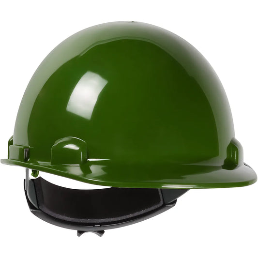 Dynamic 280-Hp341R-74 Cap Style Smooth Dome Hard Hat With Hdpe Shell, 4-Point Textile Suspension And Wheel-Ratchet Adjustment 280-HP341R-74-12380