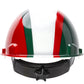 Dynamic 280-Hp341R-Mex Cap Style Smooth Dome Hard Hat With Hdpe Shell, 4-Point Textile Suspension, Graphic Wrap And Wheel-Ratchet Adjustment 280-HP341R-MEX-12397