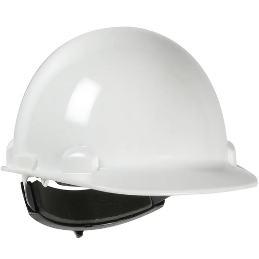 Dynamic 280-Hp341Sr-01 Cap Style Smooth Dome Hard Hat With Hdpe Shell, 4-Point Textile Suspension And Swing Wheel-Ratchet Adjustment 280-HP341SR-01-12413