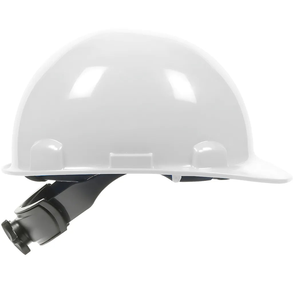 Dynamic 280-Hp341Sr-01 Cap Style Smooth Dome Hard Hat With Hdpe Shell, 4-Point Textile Suspension And Swing Wheel-Ratchet Adjustment 280-HP341SR-01-12414
