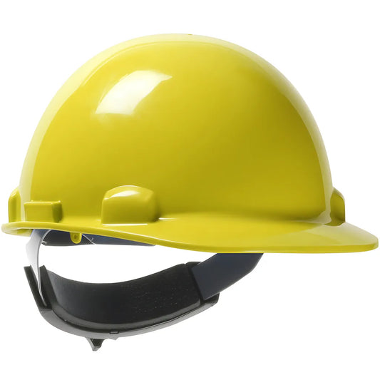 Dynamic 280-Hp341Sr-02 Cap Style Smooth Dome Hard Hat With Hdpe Shell, 4-Point Textile Suspension And Swing Wheel-Ratchet Adjustment 280-HP341SR-02-12420
