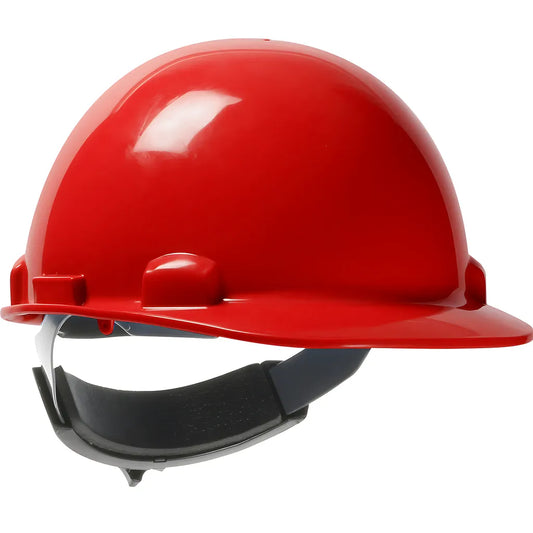 Dynamic 280-Hp341Sr-15 Cap Style Smooth Dome Hard Hat With Hdpe Shell, 4-Point Textile Suspension And Swing Wheel-Ratchet Adjustment 280-HP341SR-15-12409