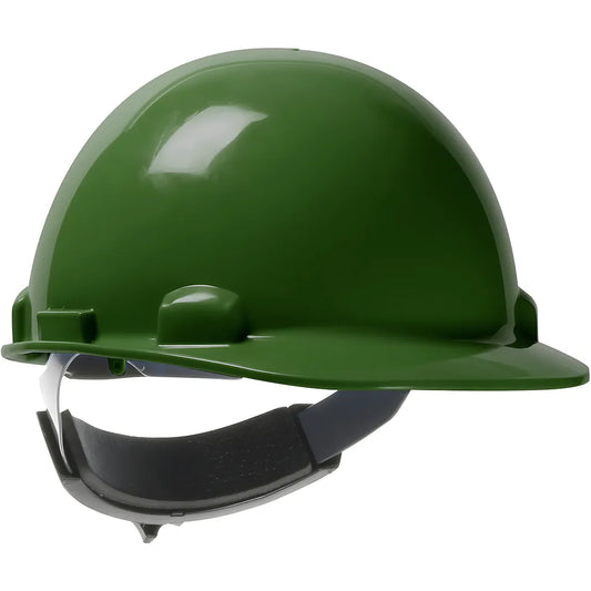 Dynamic 280-Hp341Sr-74 Cap Style Smooth Dome Hard Hat With Hdpe Shell, 4-Point Textile Suspension And Swing Wheel-Ratchet Adjustment 280-HP341SR-74-12405