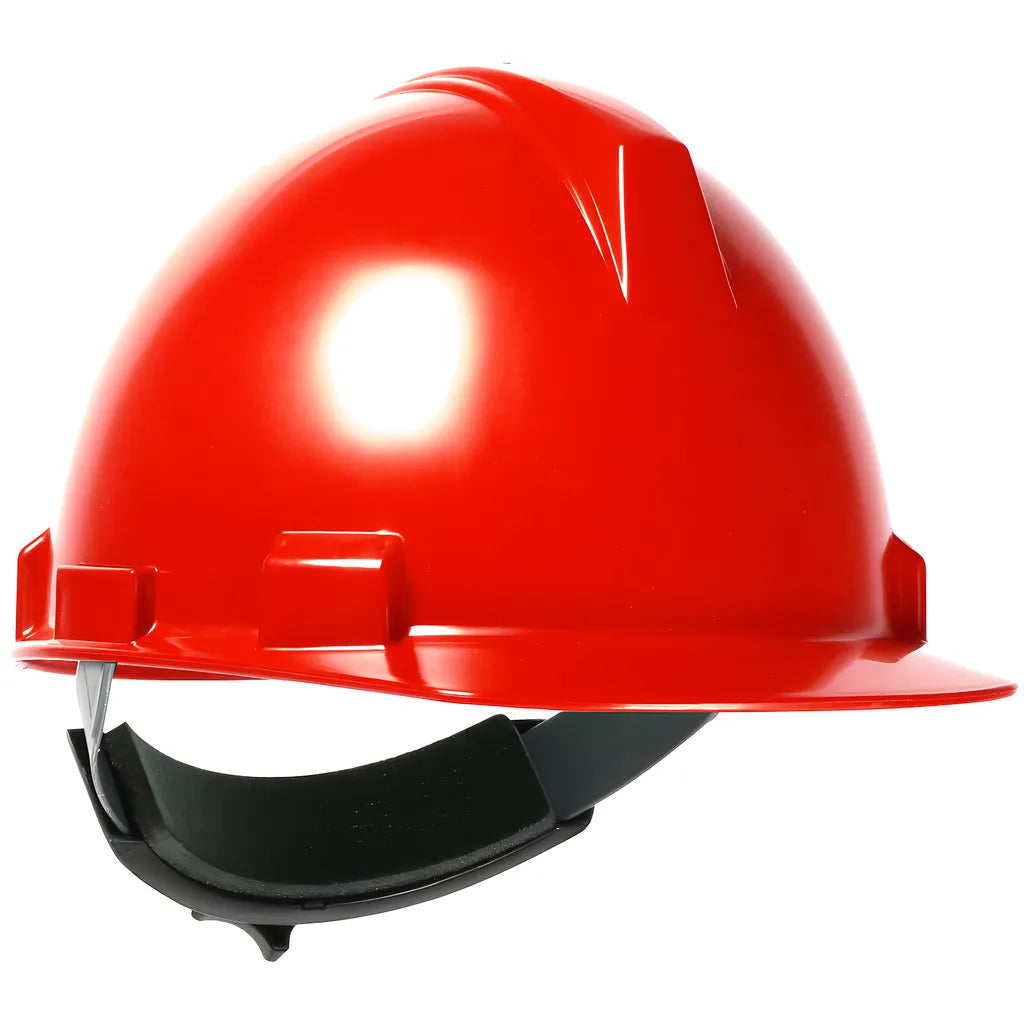 Dynamic 280-Hp441R-15 Cap Style Hard Hat With Polycarbonate / Abs Shell, 4-Point Textile Suspension And Wheel Ratchet Adjustment 280-HP441R-15-12424