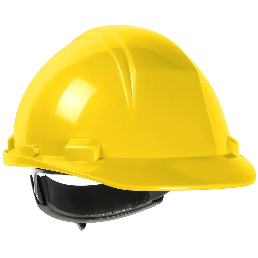 Dynamic 280-Hp542R-02 Type Ii, Cap Style Hard Hat With Hdpe Shell, 4-Point Textile Suspension And Wheel Ratchet Adjustment 280-HP542R-02-12452