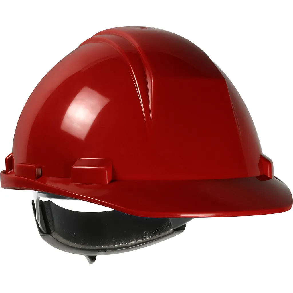 Dynamic 280-Hp542R-15 Type Ii, Cap Style Hard Hat With Hdpe Shell, 4-Point Textile Suspension And Wheel Ratchet Adjustment 280-HP542R-15-12444