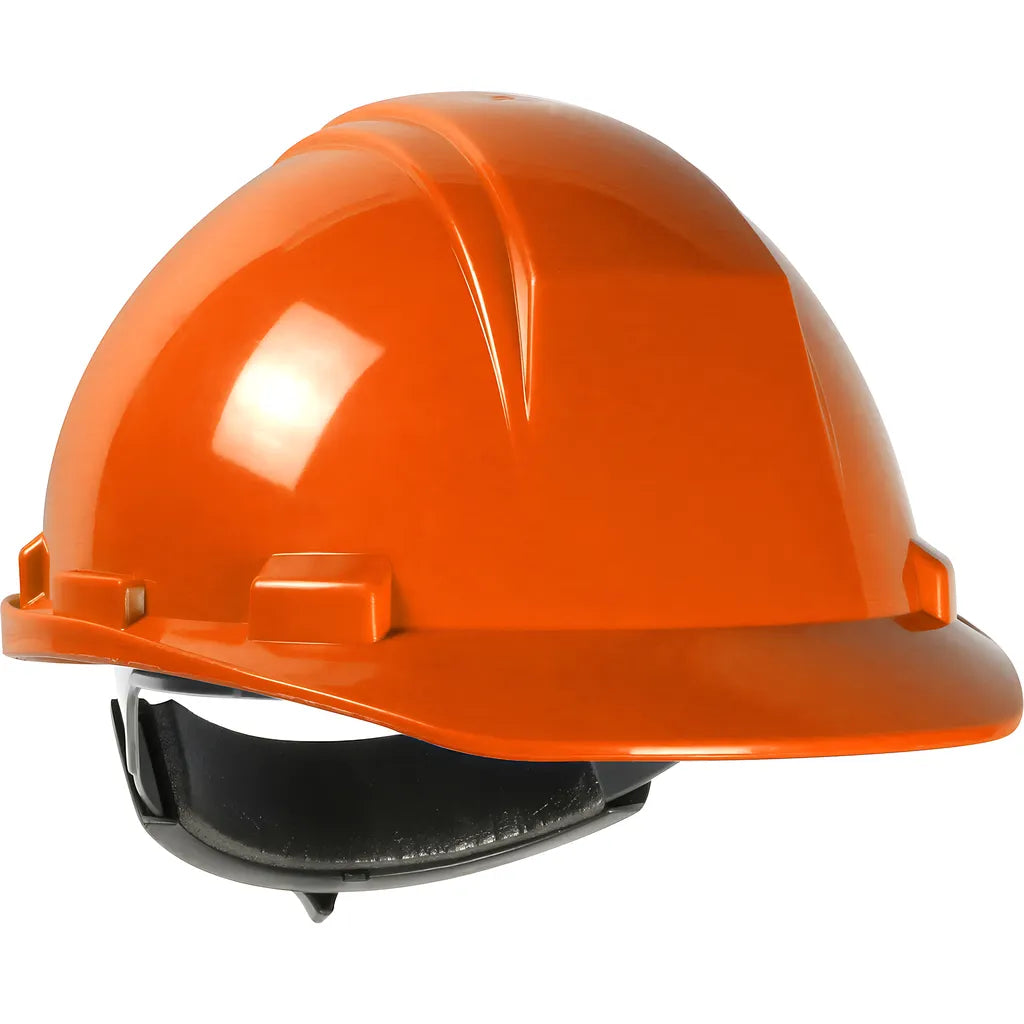 Dynamic 280-Hp542R-31 Type Ii, Cap Style Hard Hat With Hdpe Shell, 4-Point Textile Suspension And Wheel Ratchet Adjustment 280-HP542R-31-12437